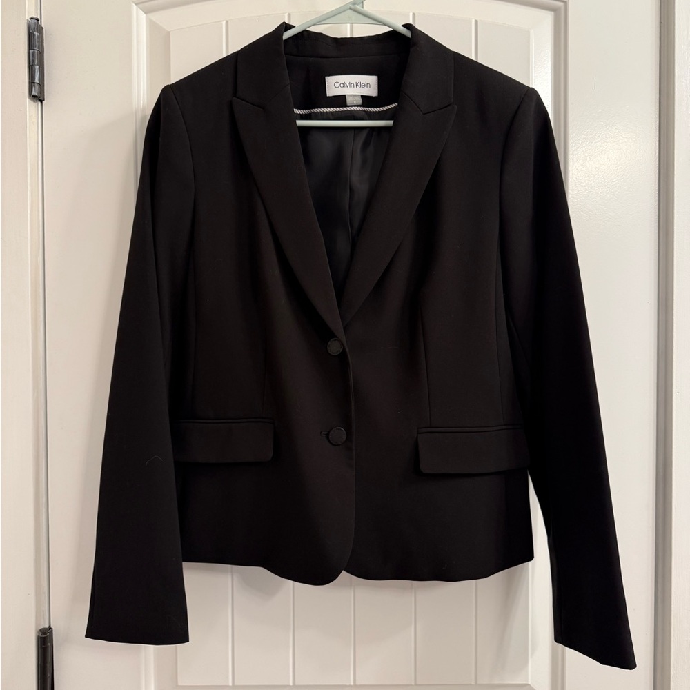 Calvin Klein Classic Black Suit Jacket